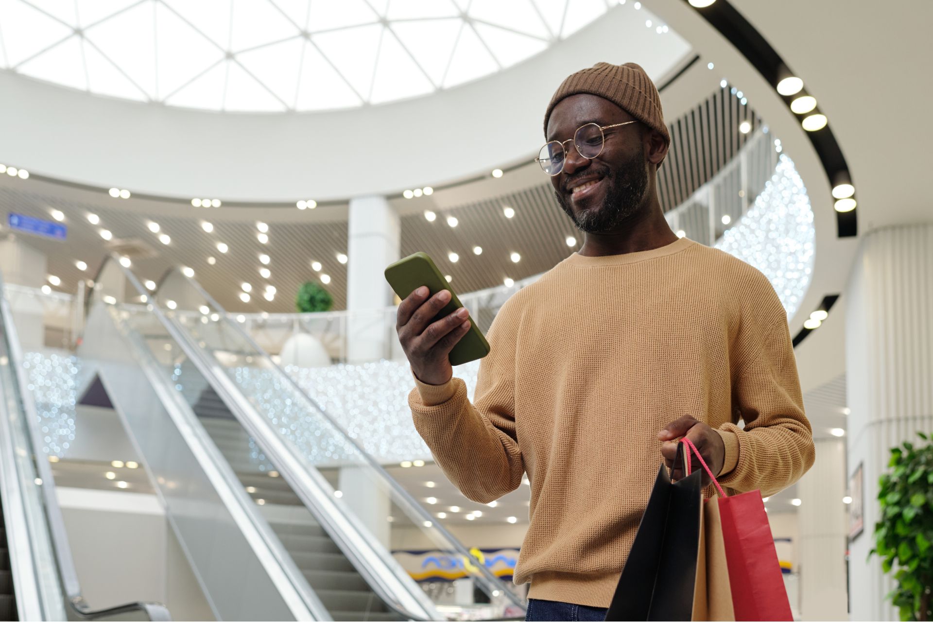 Site Mobile First para shopping